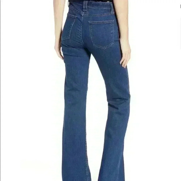 Current Elliott Jeans Size 24 Women's The Admirer Flare Scorpio Retro Denim‎ - Picture 2 of 8